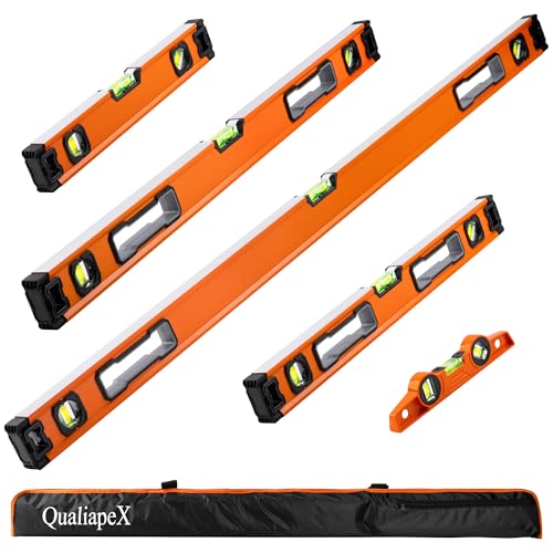 QualiapeX 5-Piece Spirit Level Set, 10