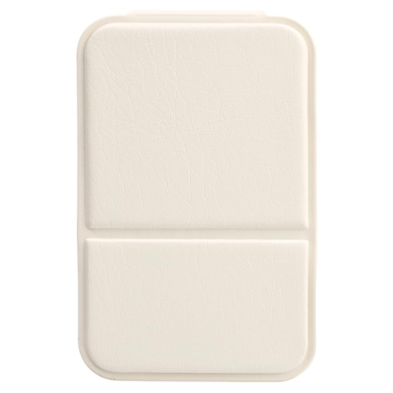 Espejo de Maquillaje Portátil Plegable Beige 7x10.5 cm miniatura 2