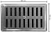 Ajuste aire Vent Inox 22.5 x 15 cm (225 x 150 mm),...