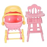 Options de jeu polyvalentes : la fonction pousser et tirer permet différentes manières de jouer, gardant votre enfant engagé et diverti, de poussette pour tout-petit, poussette pour bébé pour poupées