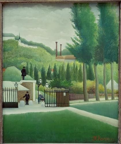 Affiches d'art Henri Rousseau graffiti avec toile haut de gamme