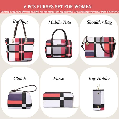 Image of 2E-youth Designer Purses and Handbags for Women Satchel Shoulder Bag Tote Top Handle Bag