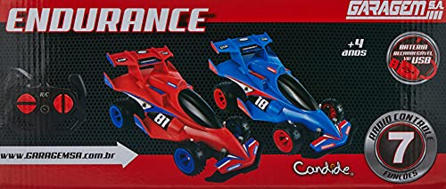 Veiculo Endurance Rc 7 Func Bat Recar - Vermelho 9968