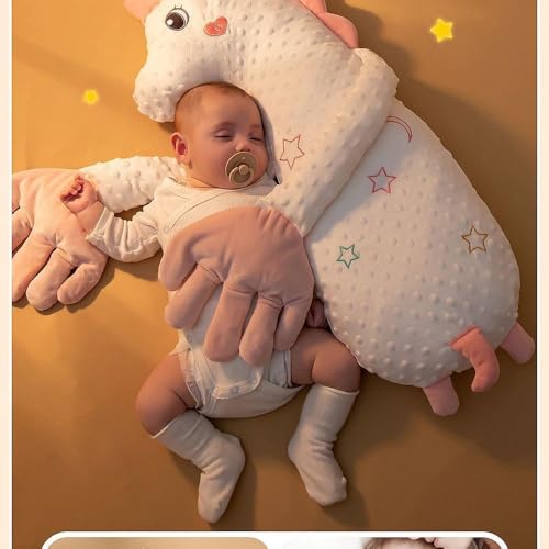 Baby Patter for Sleep, Baby Startle Prevention Sleep Aid Companion, Soothing Patting Sleeping Toy with Soothing Palm Pad, 3 Levels Adjustable Simulation of Mother's Automatic Palm Slapping (L) - Thumbnail 4