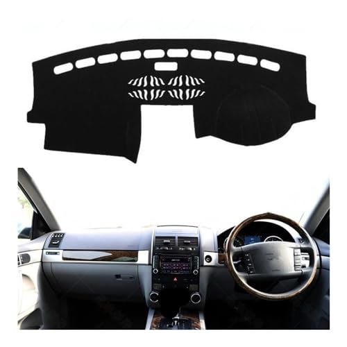 Couverture de tableau de bord pour VW Touareg 2002-2010 tapis protection