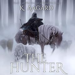 The Hunter Audiolibro Por K. Aagard arte de portada