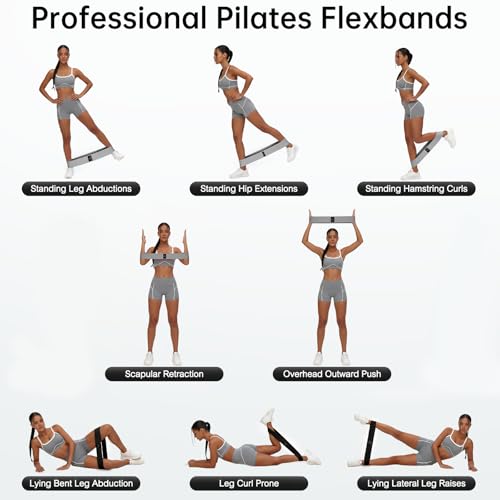 Renoj Booty Bands, Exercise Bands for Legs and Butt, Resistance Bands Set【3 Set】