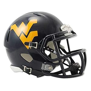 NCAA West Virginia Mountaineers Speed Mini Helmet
