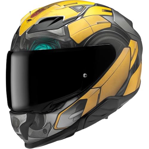 Casque HJC F71 Bumblebee Hasbro MC3SF intégral moto taille XS