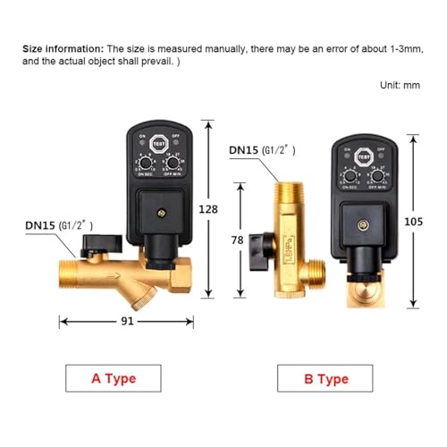 Électrovanne de synchronisation électrique 1/2 contre humidité compresseur air - 6