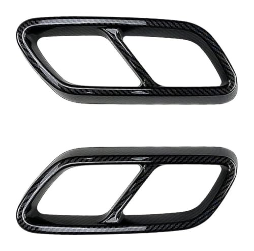 Silenciadores tubo escape Clase C W206 C200 C260 C300 de 2 piezas en fibra de carbono desde 2020