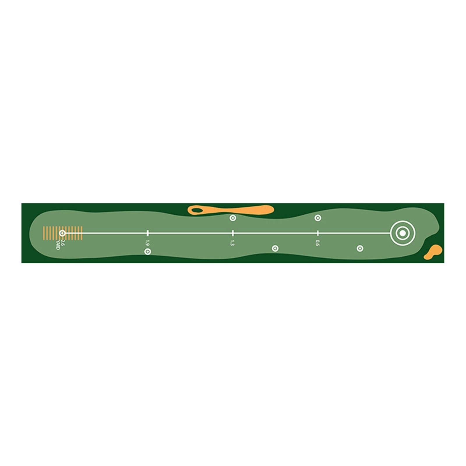 Genérico Compatible con Alfombra de Golf, Alfombrilla de Golf Verde for Interiores y Exteriores, Antideslizante Lavable, 50x300cm