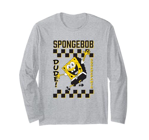 SpongeBob SquarePants Dude! Checker Pattern Vintage Poster ����T�V���c