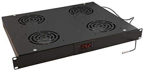 Waytex 37349 Plateau de 4 Ventilateurs avec Thermostat 19