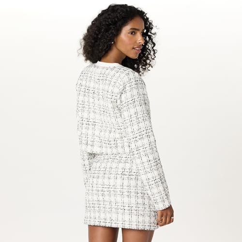 The Drop Women's Aida Cropped Boucle Jacket2