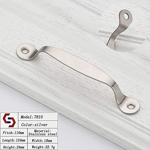 1 maniglia a forma di fiocco, maniglie per porte