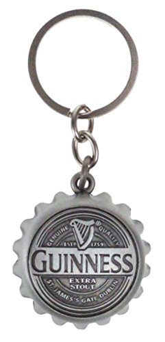 bottle opener keychain guinness - Guinness Cap Bottle Opener Keyring