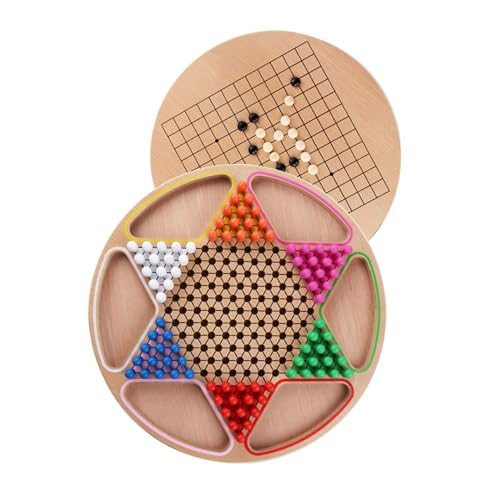 Jouet Gobang en bois finition polie supérieure et jeu de dames durable