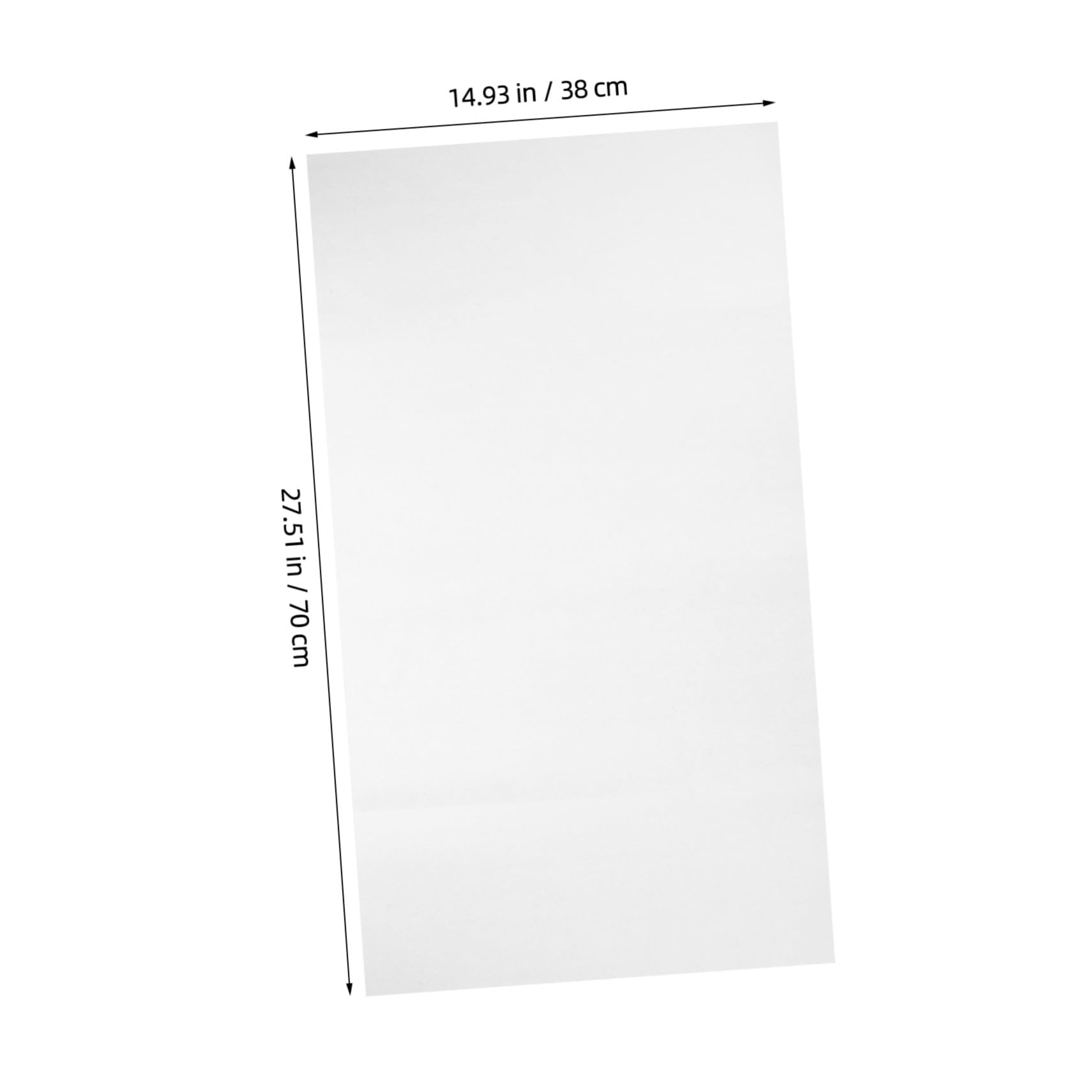 Carta da Imballaggio 100 Fogli Bianca per Movimentazione | Fogli 70x38 Cm, Carta Leggera e Comprimibile, Uso per Oggetti Fragili e Apparecchi Elettronici