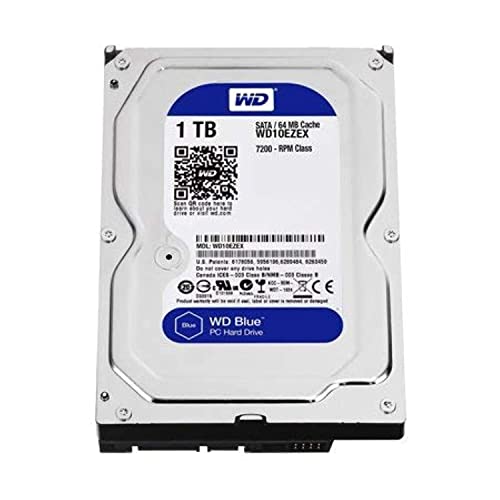 Western Digital 3.5-Inch 7200 RPM SATA 6 Gb/s 64 MB Cache 1 TB Desktop Hard Drive, Blue (WD10EZEX) - Thumbnail 6