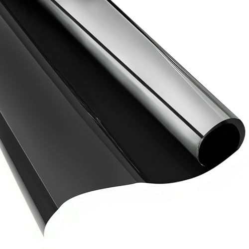 ADOOGR One Way Window Film Privacy, Reflective Mirror Tint for Home, 12 Inch x 6.5 Ft, Residential...