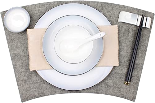 Ensemble de vaisselle avec assiette et set de table pour éviter les taches - 2
