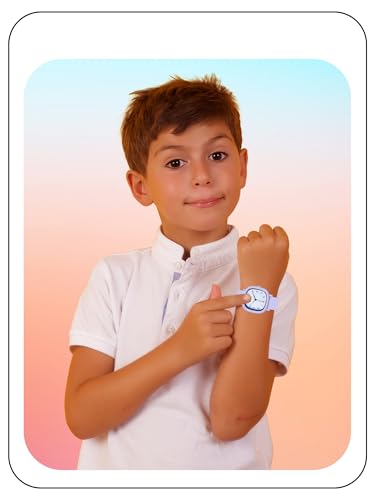 Image of SPIKY Analog Watch for Kids | Water Resistant & Lightweight | Durable & Soft Silicone Strap | Unisex Best Birthday Gift | Casual Analogue Wrist Watches for Boys & Girls | Age 2-14 yrs