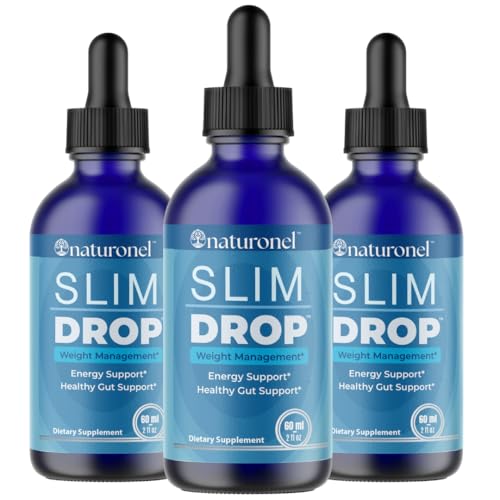 Slim Drop – Best Natural Drops for Men and Women | L-Arginine, L-Glutamine & L-Tryptophan Amino Blend | Liquid Formula with Herbal Extracts for Wellness | Non-GMO | Made in USA, GMP Certified (3)