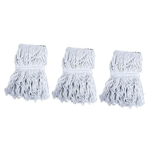 PATKAW 3 Piezas Cabeza De Trapeador Reemplazable Espuma Fregona y Vapor De Lavar Cabezal De Recambio De Fregona Trapeador Mojado Trapeador Para Para Piso Balde Tapa Paño