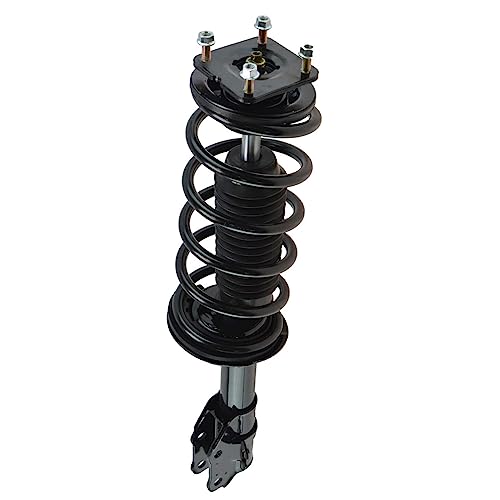 Image of TRQ Front and Rear Complete Strut Assembly & Shock Absorber Kit Complete Strut & Coil Spring Assembly Compatible with 2007-2012 Mazda CX-7