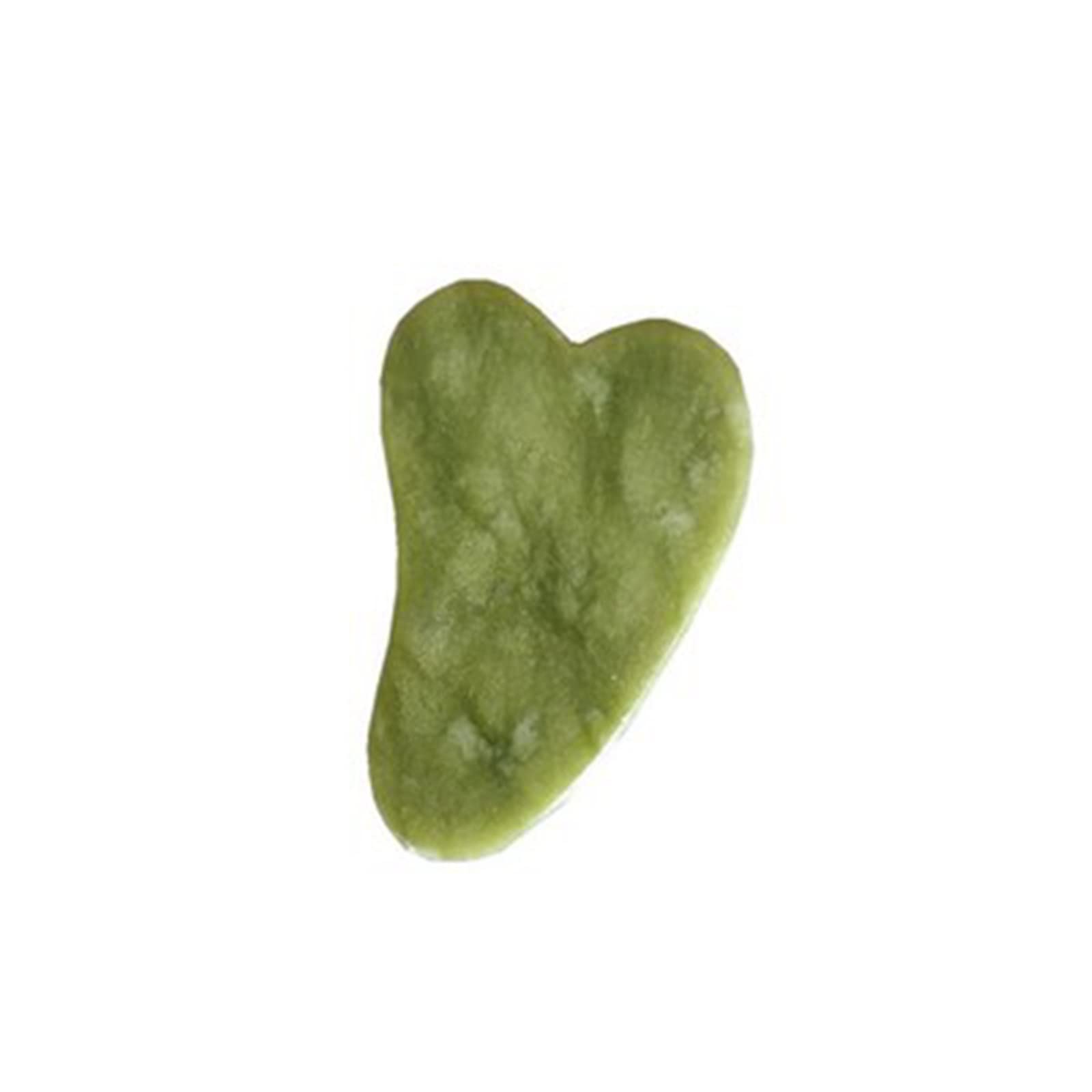 1/5 STÜCK Natürlicher Kristall Jade Stein Gesichtskörper Gua Sha Board Schaben Massage Guasha Schaber Gesicht Augenpflege SPA Werkzeug Home Sammlungen (Color : One Size)