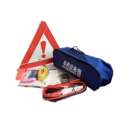 DOITOOL 9 Pezzi assistenza stradale kit d'emergenza kit di forniture per uso auto kit assistenza auto