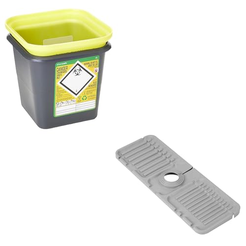XLRZKJ - Frontier 41005430 Medical Sharps Disposal Bin/Box, 4 L