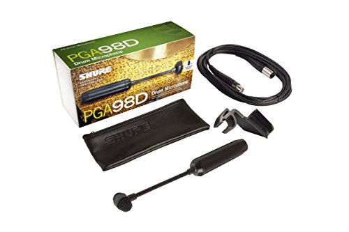Shure Pga98D Condenser Microphone - With Cardioid Pick-Up Pattern,Condenser Gooseneck Drum Microphone With Ap98Dm Drum Mount (Pga98D-Xlr) #TOP2