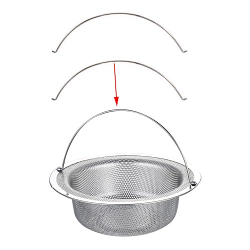 Gancho para colador de fregadero de cocina, acero inoxidable, 4 unidades miniatura 3