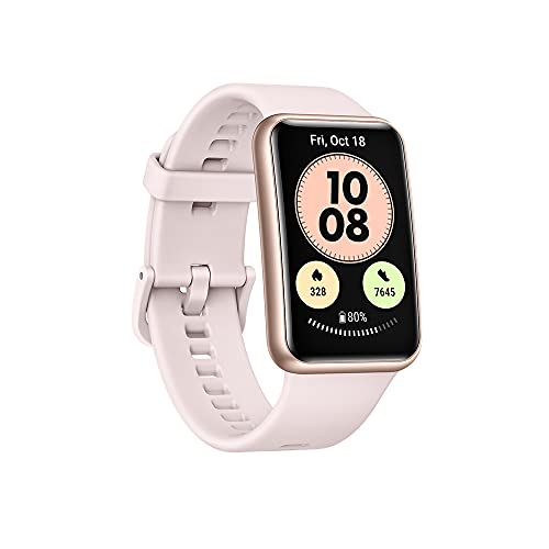 HUAWEI Watch Fit New - 1,64" AMOLED Display - Batterijduur van 10 Dagen - Continu SpO2 Monitoring - 24/7 Hartslagmeting - 97 Workoutmodi - Sakura Pink - Image 4