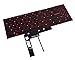 Replacement Backlit Keyboard for MSI Katana GF66 GF76 11UE 11UC 11UD 12UD & Pulse GL66 GL76 MS-1581 MS-1582 MS-17L1 MS-17H3 Series Laptop with Red Letters