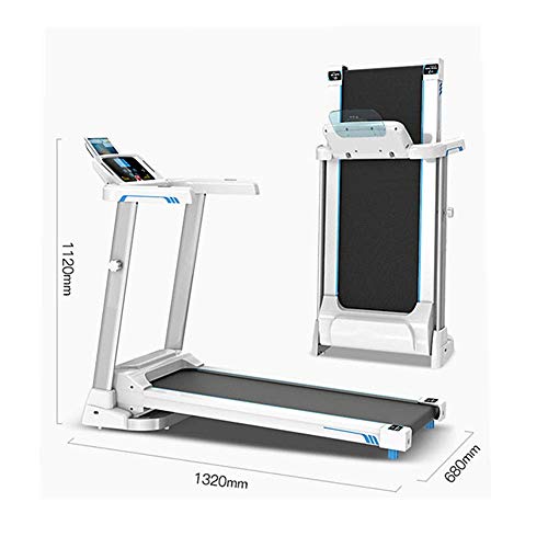 Image of Multi-Function Folding Flat Small Mute Folding Electric Mini Indoor Walking Fitness Equipment Running Machinehousehold Treadmill Home