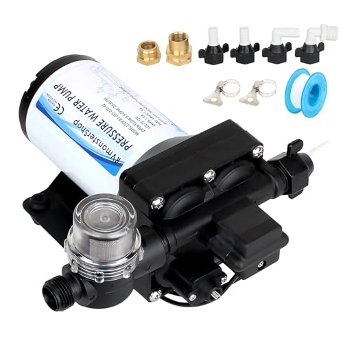 Rv Heated Water Hose WASSERMANN RV Pump, 12V Self-priming RV Water Pressure Pump 4 0gpm 45psi With B 1239465