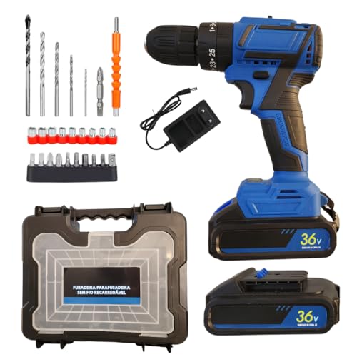 Makita DHP453Z: Uma Análise Criteriosa da Parafusadeira/Furadeira de Impacto a Bateria 18V 7 Furadeira e Parafusadeira De Impacto Com 2 Baterias 36V 2 em 1 Se...