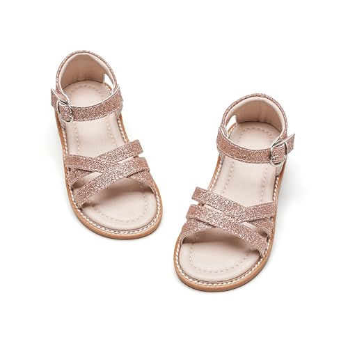 Image of Kiderence Toddler Girls Sandals Little Girls Kids Shoes Girls Sandals Toddler