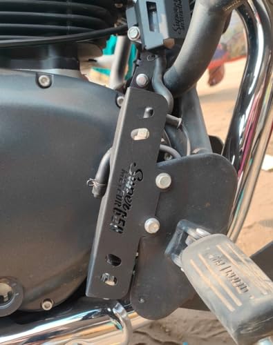 SGTB RE Super Meteor Rear Brake Master Cylinder Guard Black Meteor 650 Accessories