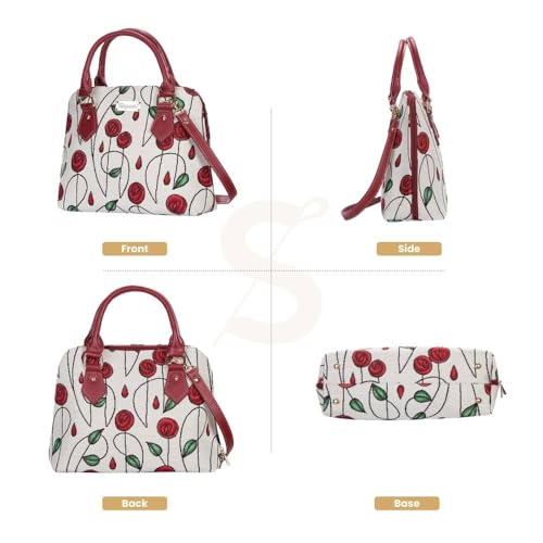 Signare Tapestry Hand & Shoulder Bag for Women |Fashionable Cross Body bag Purses for Woman |Satchel Bag for Women Girls Teen2