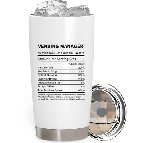 Vending Manager Gifts, Gift For Vending Manager, Vending Manager Promotion Gift, Vending Manager appreciation gift Tumbler