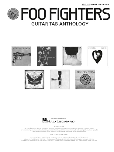 Foo Fighters -- Guitar Tab Anthology: Guitar Tab