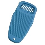UKCOCO Tabla de Lavar Ropa Mano Antideslizante Engrosada para Lavandería Hogar con Colgante y Superficie de Alta Fricción para Ropa Delicada