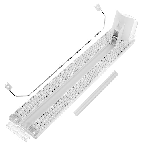 MUSISALY Shelf Automatic Replenishment Pusher Sliding System for Drinks Display Easy Use Drink Organizer for Supermarkets Stores and Home Refrigerators Smooth Design Keeps Beverages