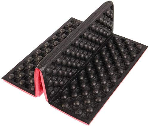 TOUARETAILS Portable Waterproof Double Camping Picnic Seat Mat Cushion Pad Outdoor for Camping & Hiking, Lightweight, Soft & Compact Cushion for Beach Mat Pad Comfort, Tent (Multi)
