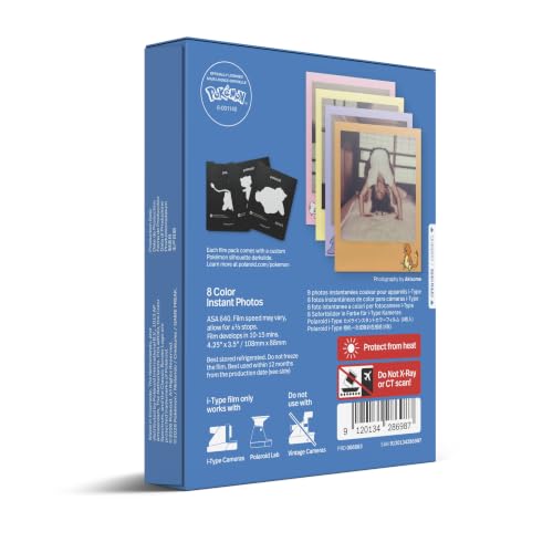 Pack de 8 photos Polaroid Couleur Pokémon Edition pour appareil photo Instantané i Type - vue 5