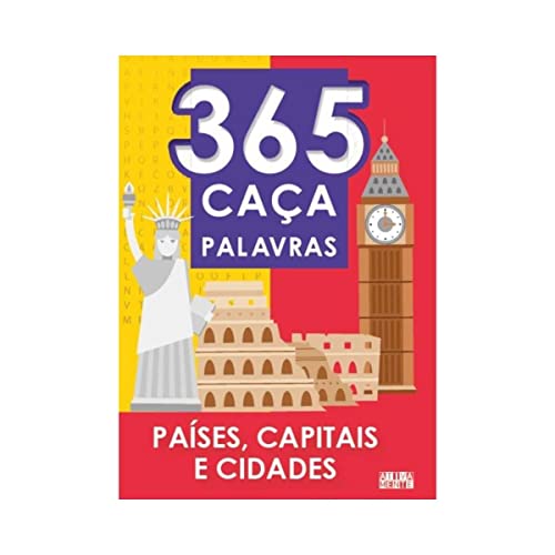 365 Caça-Palavras - Países, capitais e cidades